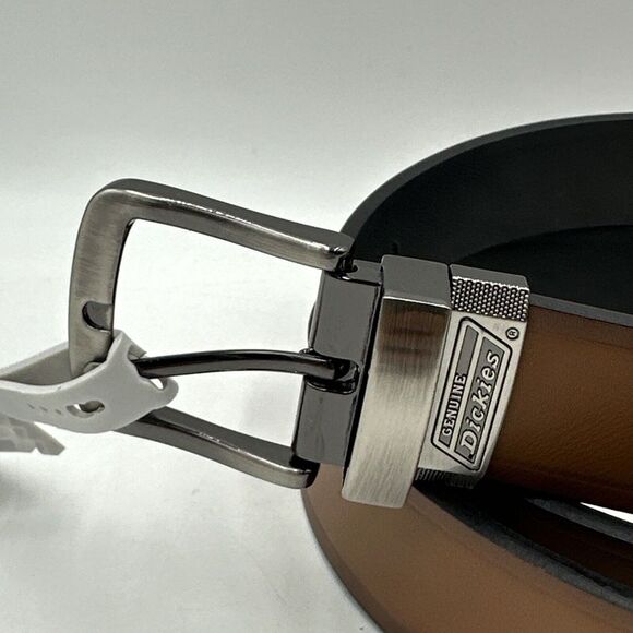 Genuine Dickies Mens Two-In-One Reversible Tan to Black‎ 36 Leather B20 - Picture 2 of 6